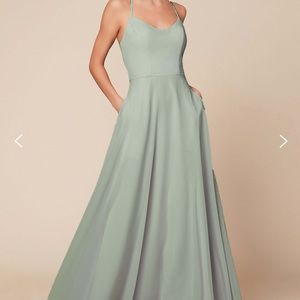 Dear Cleo Gianna Bridesmaid Dress in Ivy